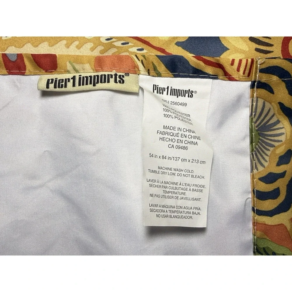 Pier 1 Imports pier curtain